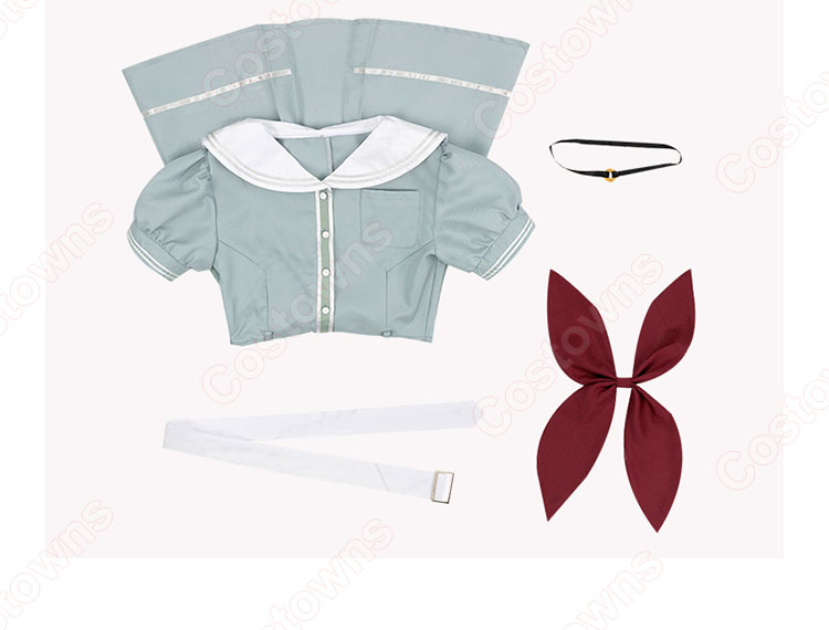 ラブライブ!蓮ノ空女学院スクールアイドルクラブ コスプレ衣装 日野下花帆 乙宗梢 藤島慈 大沢瑠璃乃 村野さやか 夕霧綴理 夏制服 ワンピース-9