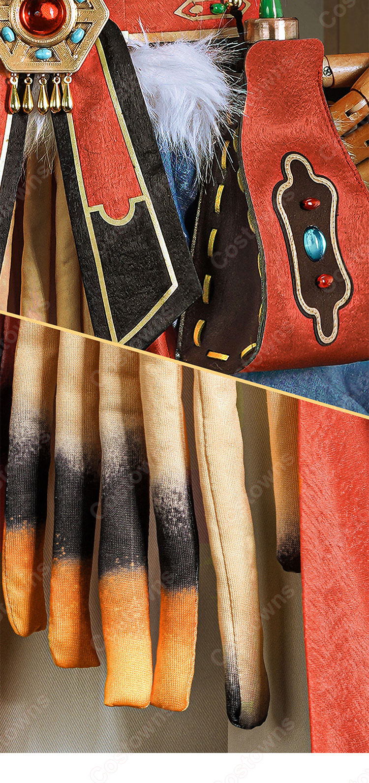 IdentityV 第五人格 バーメイド(デミ・バーボン) 夜光杯 コスプレ衣装-9