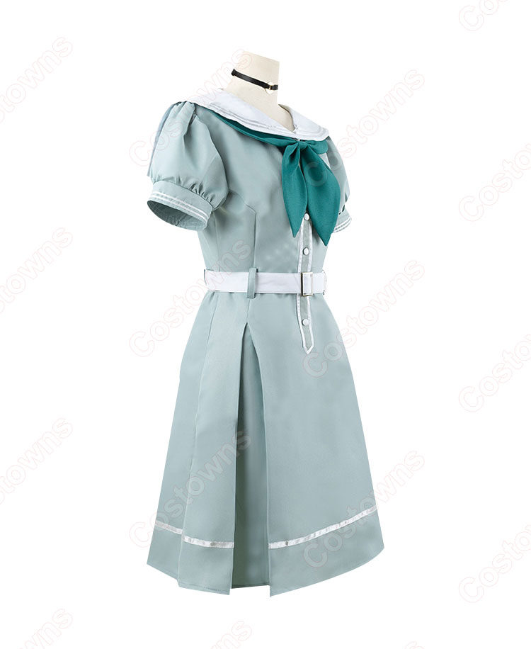 ラブライブ!蓮ノ空女学院スクールアイドルクラブ コスプレ衣装 日野下花帆 乙宗梢 藤島慈 大沢瑠璃乃 村野さやか 夕霧綴理 夏制服 ワンピース-3
