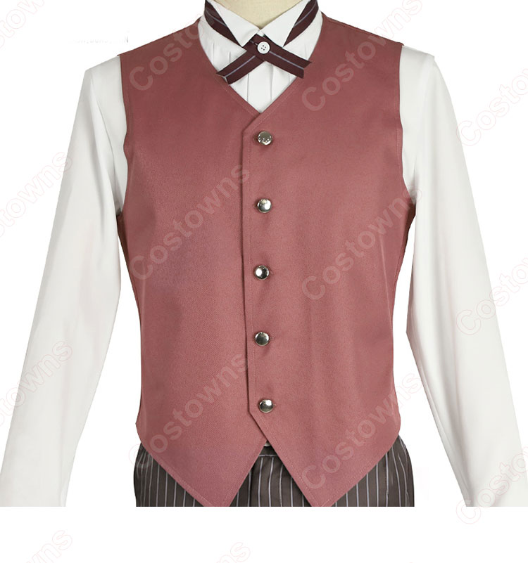 アークナイツ アンセル 夜の喫茶店 コスプレ衣装-4