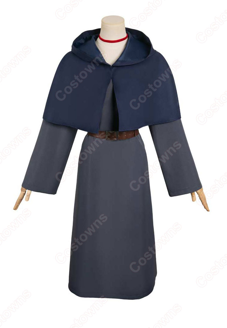 ダンジョン飯 魔術学校時代 ファリン・トーデン コスプレ衣装-2