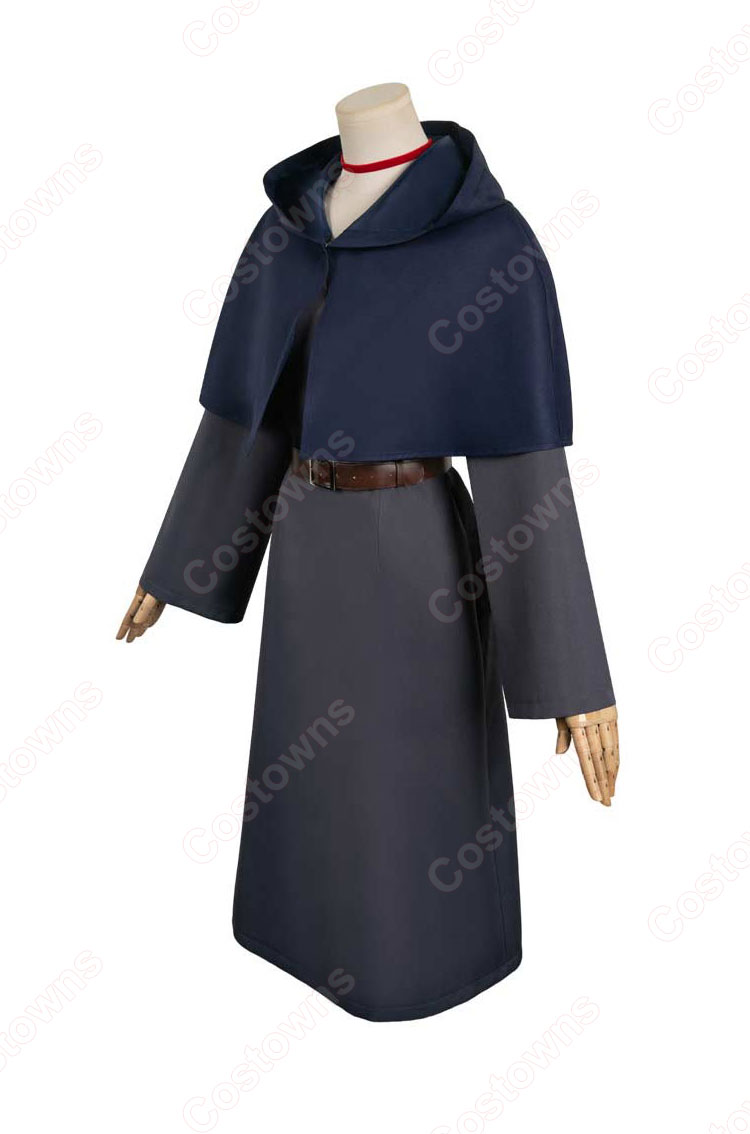 ダンジョン飯 魔術学校時代 ファリン・トーデン コスプレ衣装-3