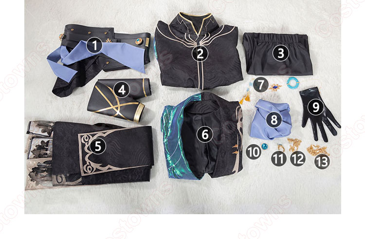IdentityV 第五人格 白黒無常 范無咎 燦然たる北辰 コスプレ衣装