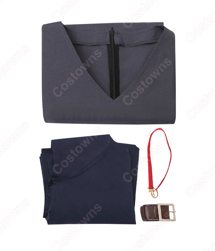 ダンジョン飯 魔術学校時代 ファリン・トーデン コスプレ衣装-8