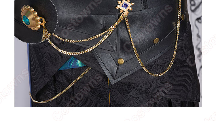 IdentityV 第五人格 白黒無常 范無咎 燦然たる北辰 コスプレ衣装-6