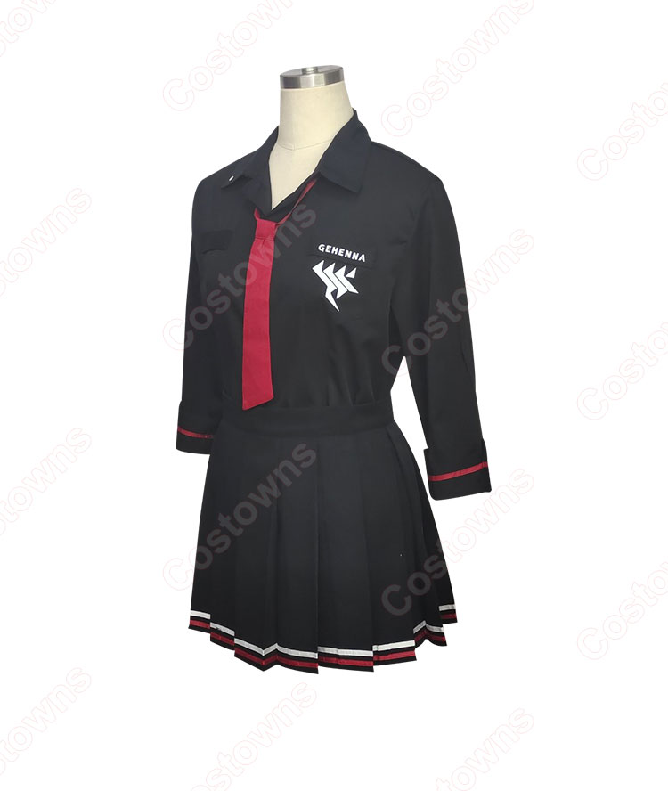 ブルーアーカイブ ゲヘナ学園 旗見エリカ コスプレ衣装-5