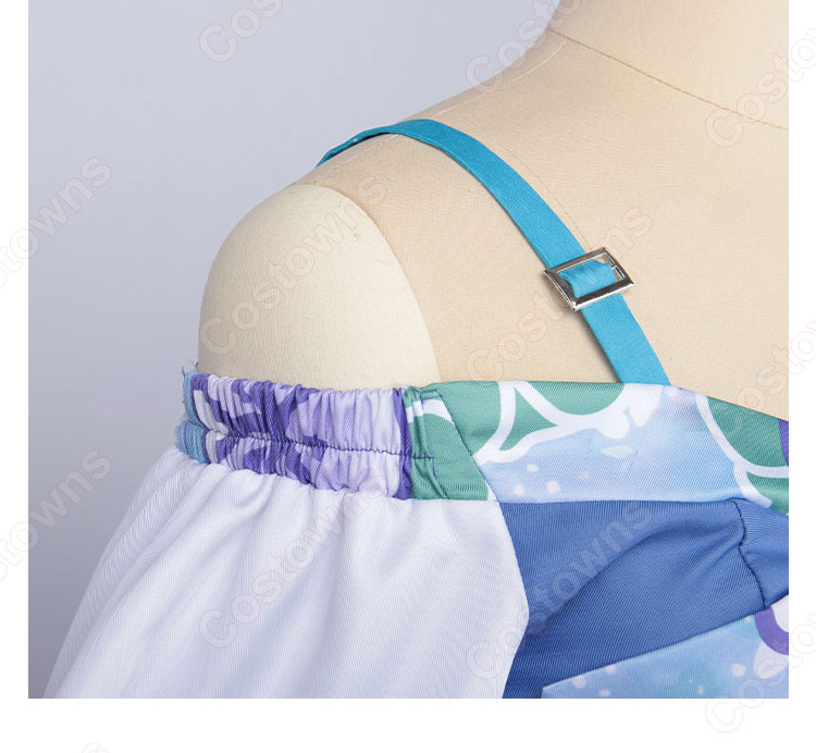 変人のサラダボウル サラ・ダ・オディン コスプレ衣装-9