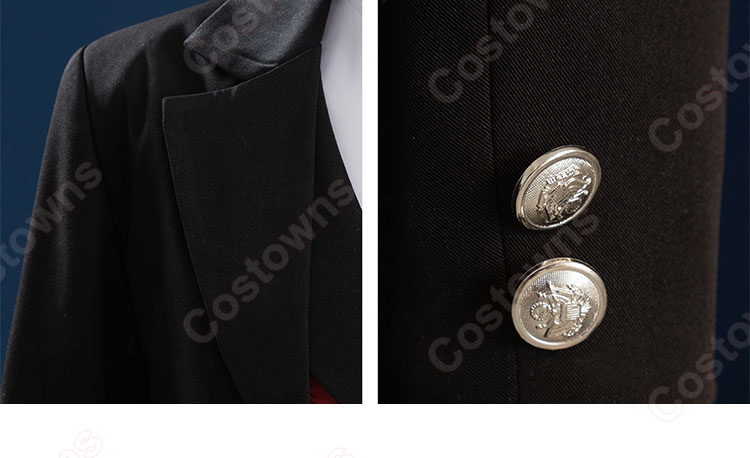 黒執事 寄宿学校編 エドガー・レドモンド コスプレ衣装-7