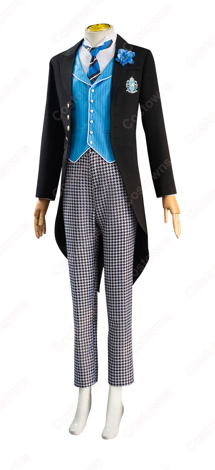 黒執事 寄宿学校編 ロレンス・ブルーアー コスプレ衣装-3