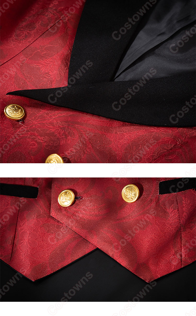 黒執事 寄宿学校編 エドガー・レドモンド コスプレ衣装-9