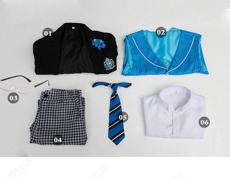 黒執事 寄宿学校編 ロレンス・ブルーアー コスプレ衣装-12