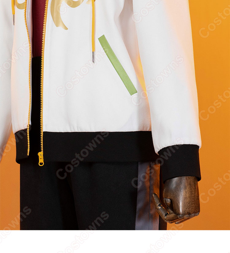 あんさんぶるスターズ! Eve練習着 巴日和 漣ジュン コスプレ衣装(コート ズボン)-6