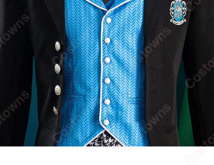 黒執事 寄宿学校編 ロレンス・ブルーアー コスプレ衣装-8