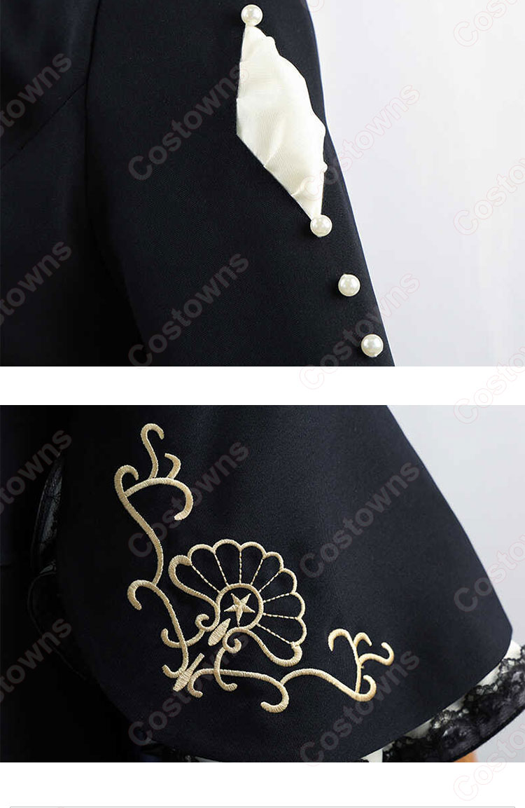 黒執事 シエル 牡蠣モチーフの服 コスプレ衣装 三分妄想 黒執事 コスプレ シエル 牡蠣モチーフ 衣装