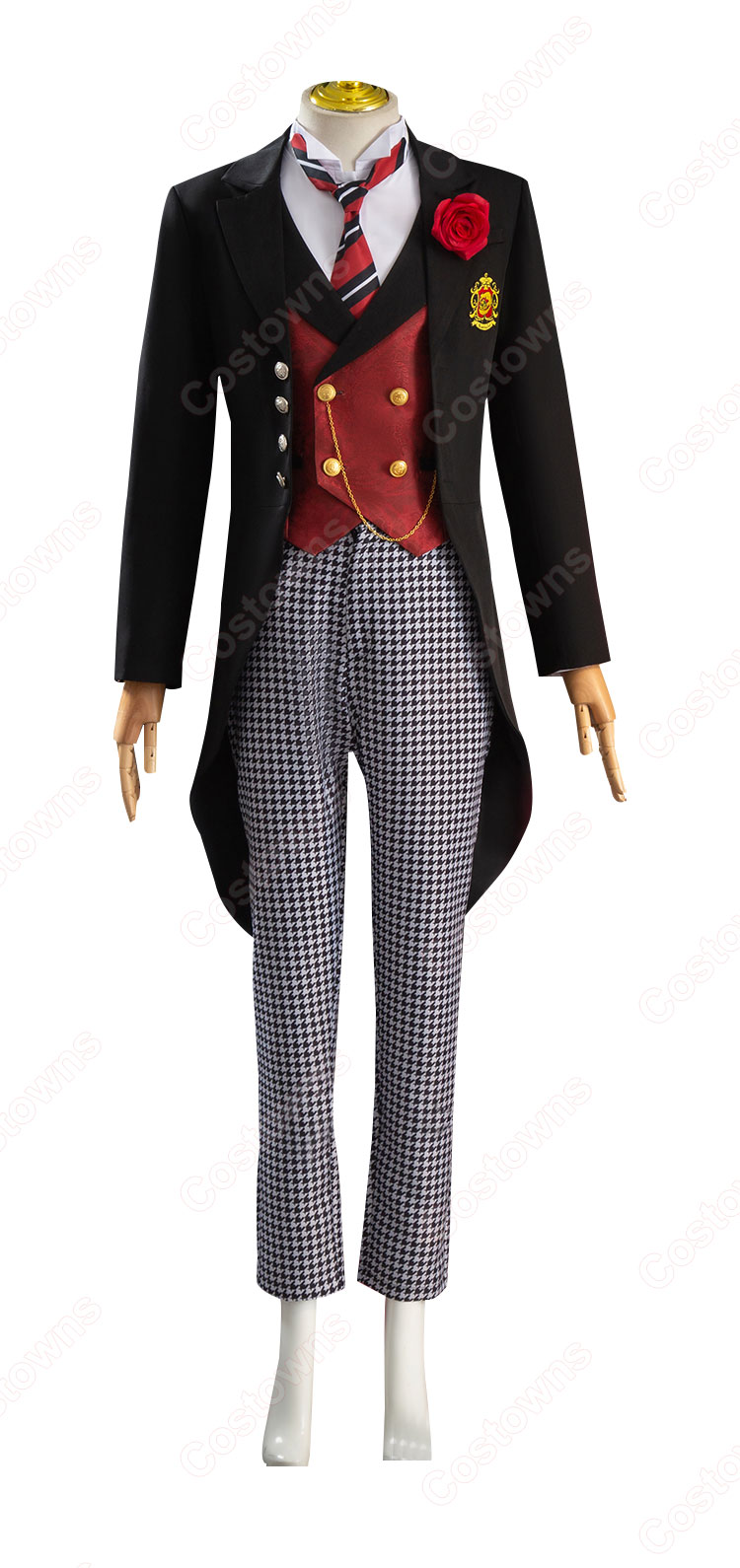黒執事 寄宿学校編 エドガー・レドモンド コスプレ衣装-2