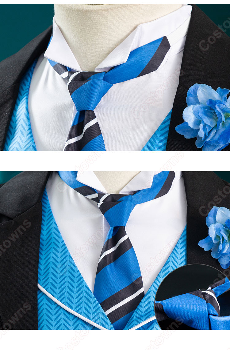 黒執事 寄宿学校編 ロレンス・ブルーアー コスプレ衣装-6