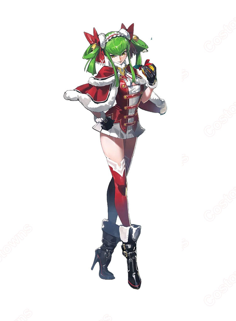 コードギアス C.C.（シーツー） コスプレ衣装 クリスマス サンタ