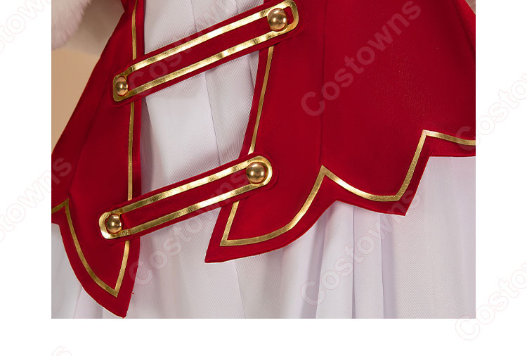 コードギアス C.C.(シーツー) コスプレ衣装 クリスマス サンタ衣装-11