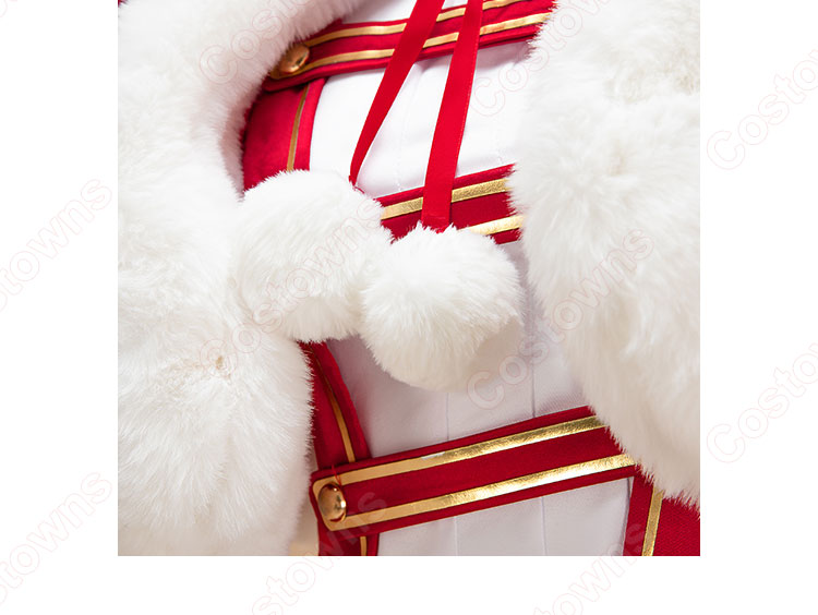 コードギアス C.C.(シーツー) コスプレ衣装 クリスマス サンタ衣装-8