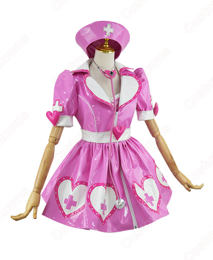 AKB48 小嶋陽菜 「ハート型ウイルス」ピンクのナース オーダーメイド こじま はるな 『第5回選抜総選挙』ダンス服 通販-3