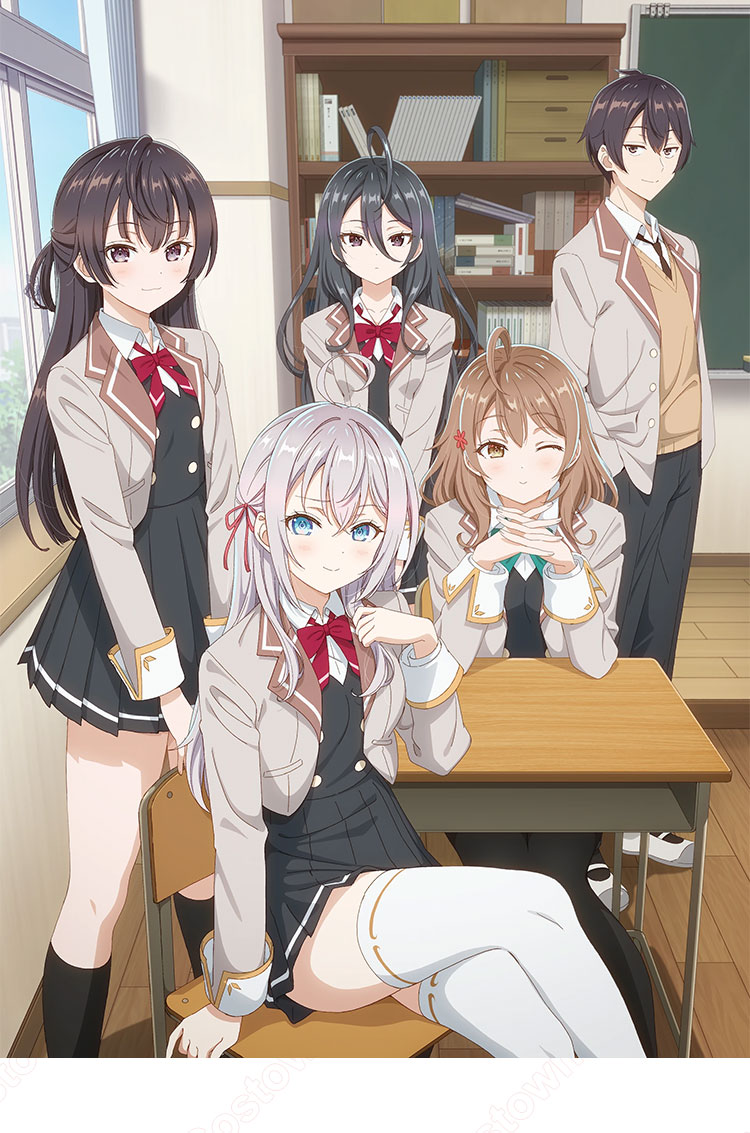 時々ボソッとロシア語でデレる隣のアーリャさん アリサ・ミハイロヴナ・九条 コスプレ衣装-1