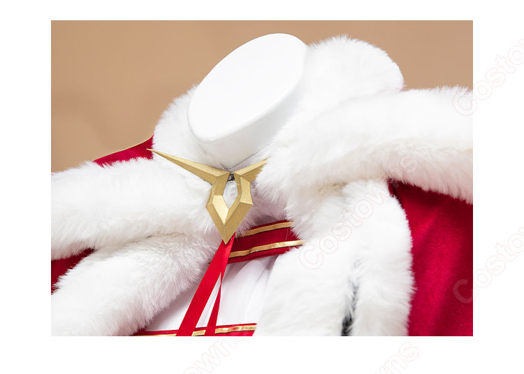 コードギアス C.C.(シーツー) コスプレ衣装 クリスマス サンタ衣装-6