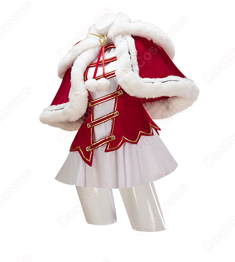 コードギアス C.C.(シーツー) コスプレ衣装 クリスマス サンタ衣装-4