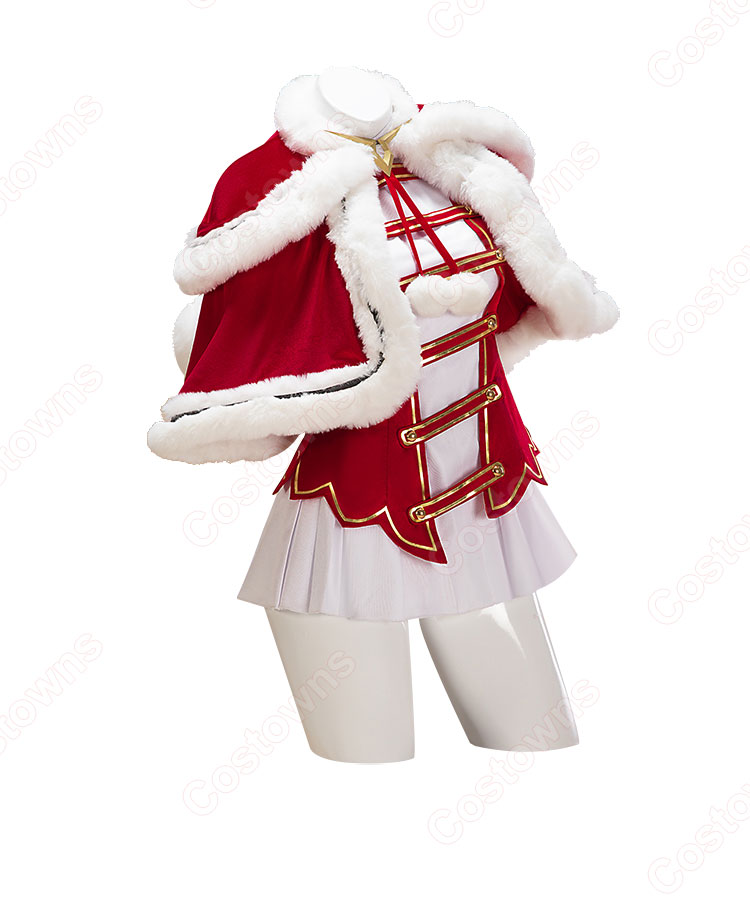 コードギアス C.C.(シーツー) コスプレ衣装 クリスマス サンタ衣装-3
