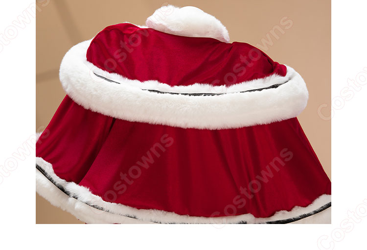 コードギアス C.C.(シーツー) コスプレ衣装 クリスマス サンタ衣装-12