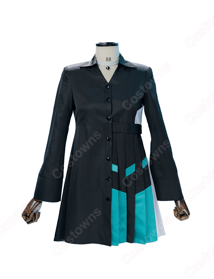 プロセカ ミッドナイトメイキング 小豆沢こはね コスプレ衣装 プロジェクトセカイ カラフルステージ! feat. 初音ミク カードイラストと衣装 「pure walker」 ライブ衣装-1