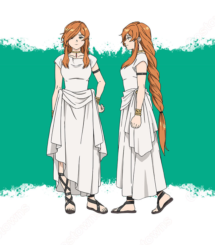 葬送のフリーレン フランメ コスプレウィッグ-1