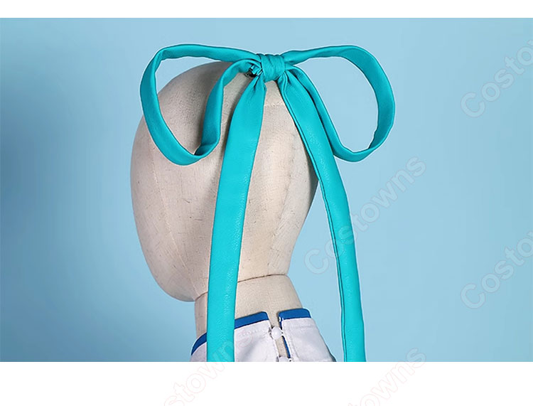 魔法少女にあこがれて マジアアズール薄氷巫女 コスプレ衣装 巫女服-5