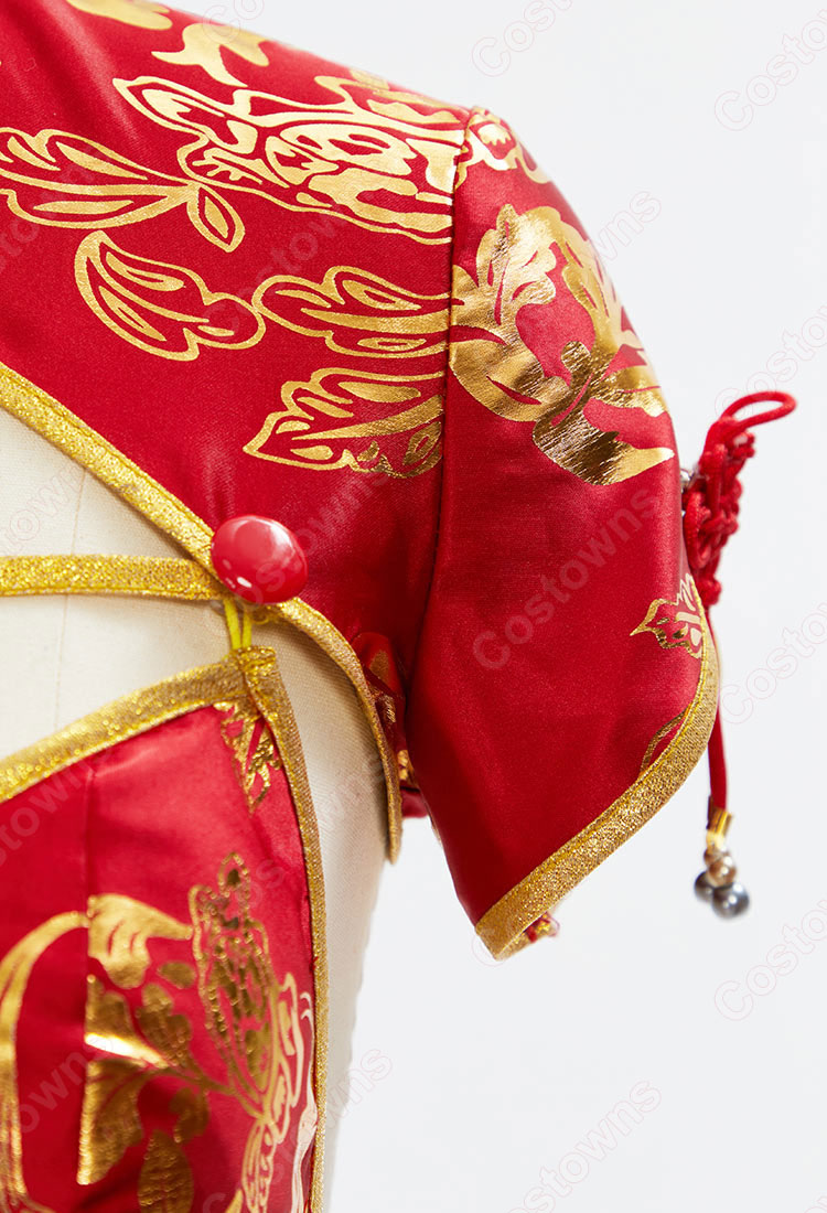 ストリートファイター 春麗 コスプレ衣装-6