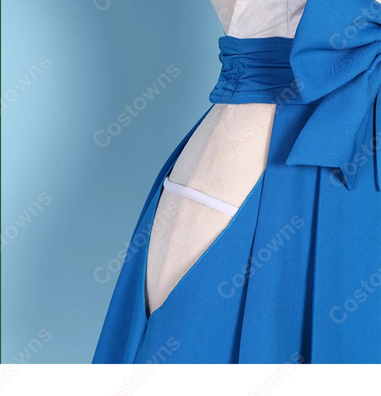 魔法少女にあこがれて マジアアズール薄氷巫女 コスプレ衣装 巫女服-7