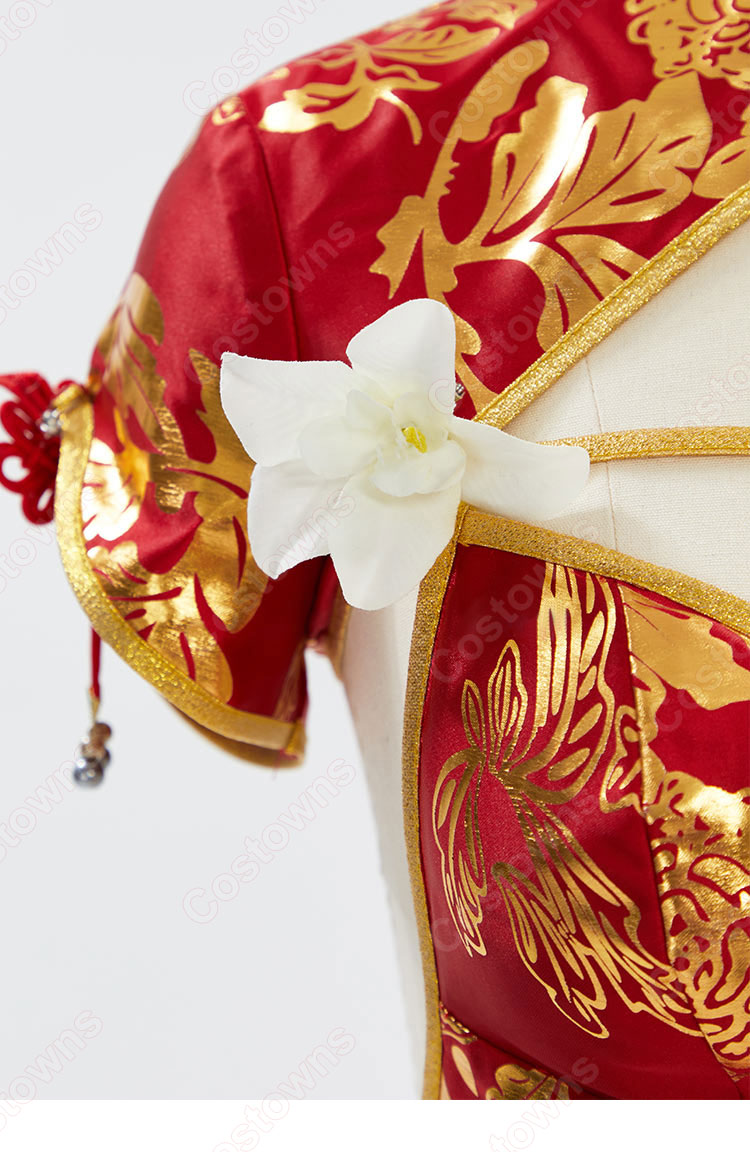 ストリートファイター 春麗 コスプレ衣装-5