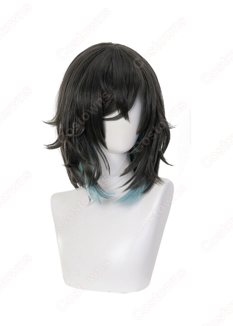 IdentityV 第五人格 白黒無常 謝必安 トゥルース&リーズニング 麒麟商人 コスプレウィッグ-3