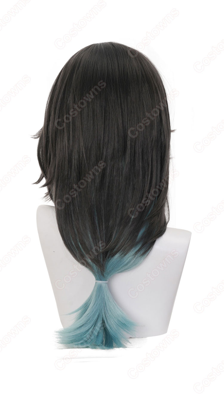 IdentityV 第五人格 白黒無常 謝必安 トゥルース&リーズニング 麒麟商人 コスプレウィッグ-5