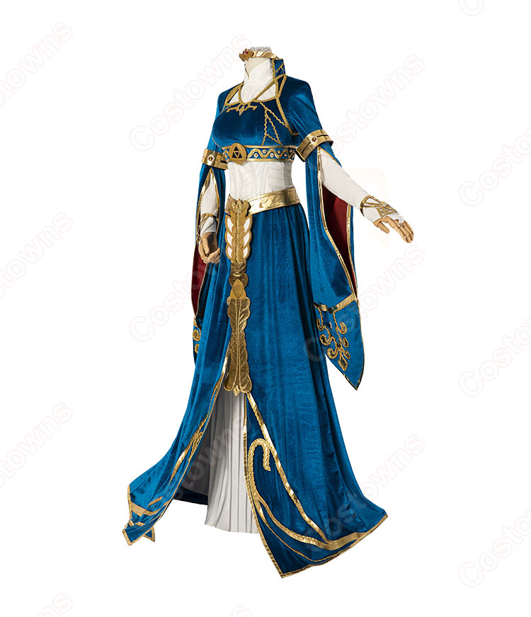 ゼルダの伝説 ブレスオブザワイルド 厄災の黙示録（王女） ゼルダ姫 コスプレ衣装-4