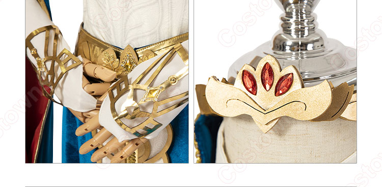 ゼルダの伝説 ブレスオブザワイルド 厄災の黙示録（王女） ゼルダ姫 コスプレ衣装-8