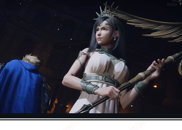 【メーカー包装済】 ファイナルファンタジーVII リバース ティファ 演劇（LOVELESS） コスプレ衣装