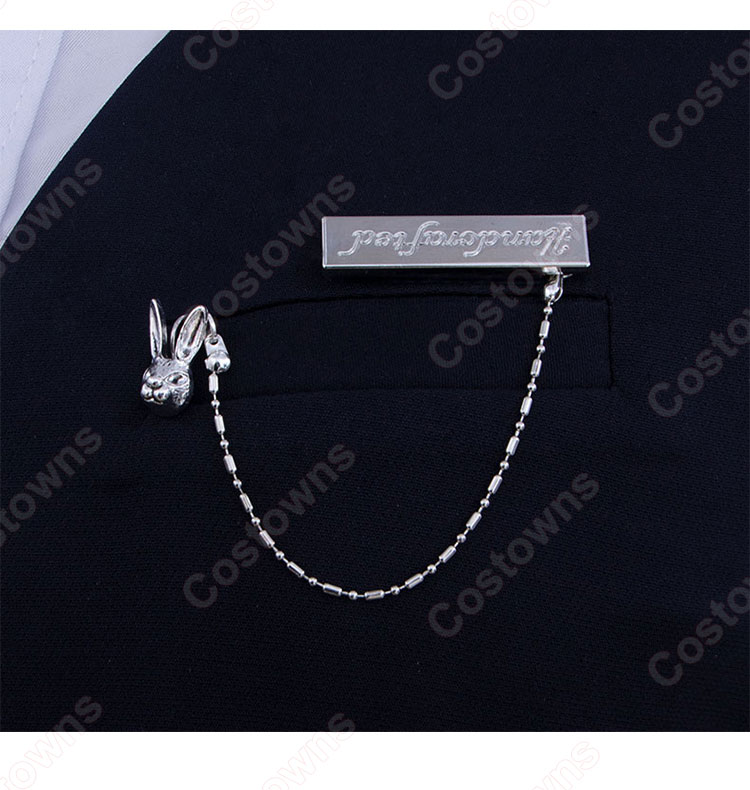 恋と深空 セイヤ うさ耳執事 コスプレ衣装-4