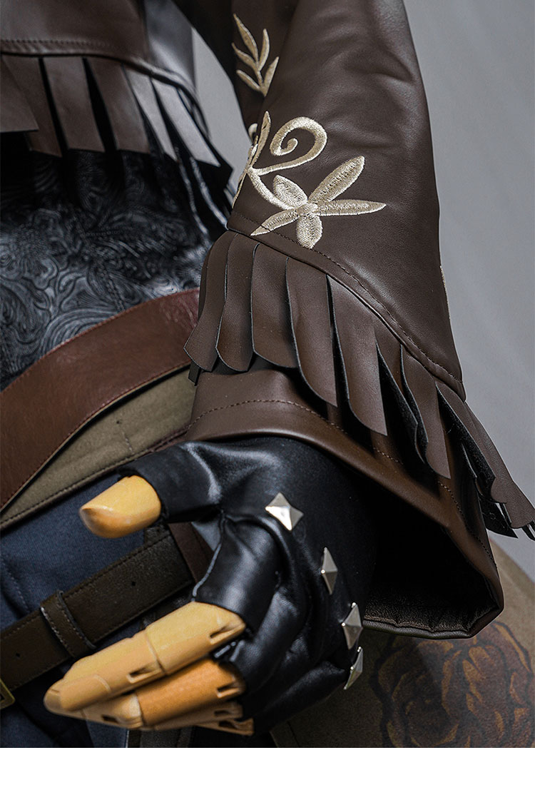 IdentityV 第五人格 バーメイド(デミ・バーボン) ブラックローズ コスプレ衣装-13