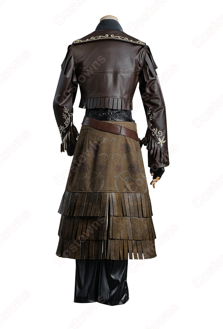 IdentityV 第五人格 バーメイド(デミ・バーボン) ブラックローズ コスプレ衣装-4