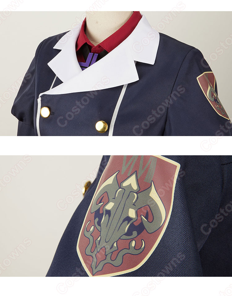 ブルーアーカイブ ゲヘナ学園 伊草ハルカ コスプレ衣装-5