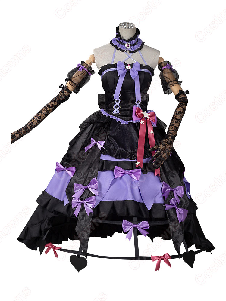 すぐったレディース福袋 第五人格×サンリオコラボ 血の女王(マリー)×クロミ コスプレ衣装 ピンズ・ピンバッジ・缶バッジ