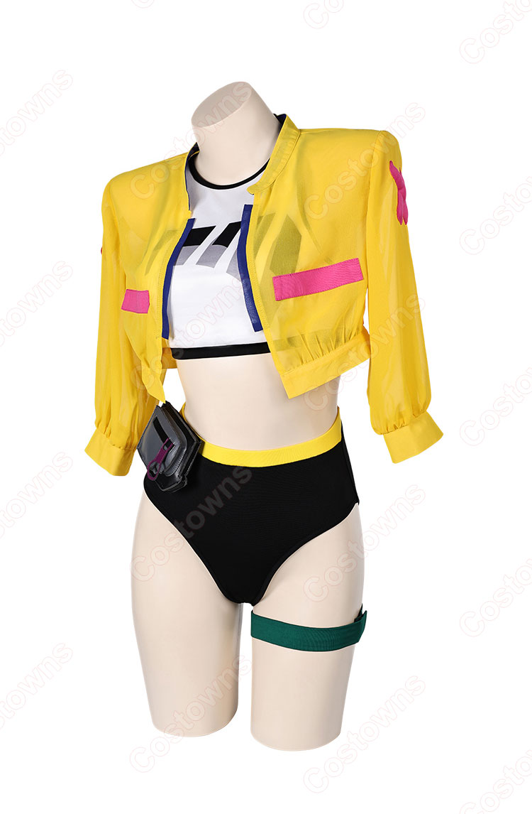 VALORANT キルジョイ コスプレ衣装 水着 ビキニ 黄色-2