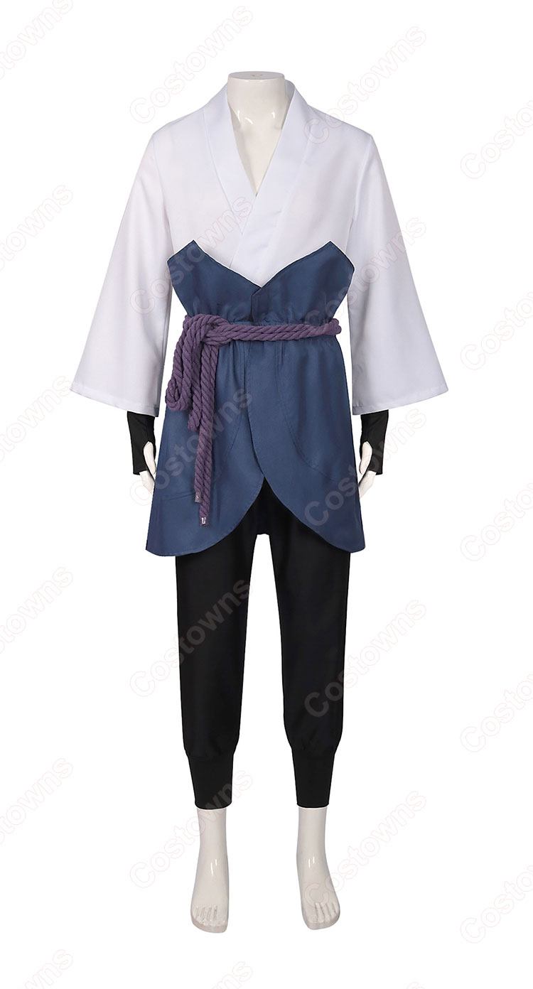 NARUTO -ナルト- うちはサスケ ナルトの親友 コスプレ衣装-2