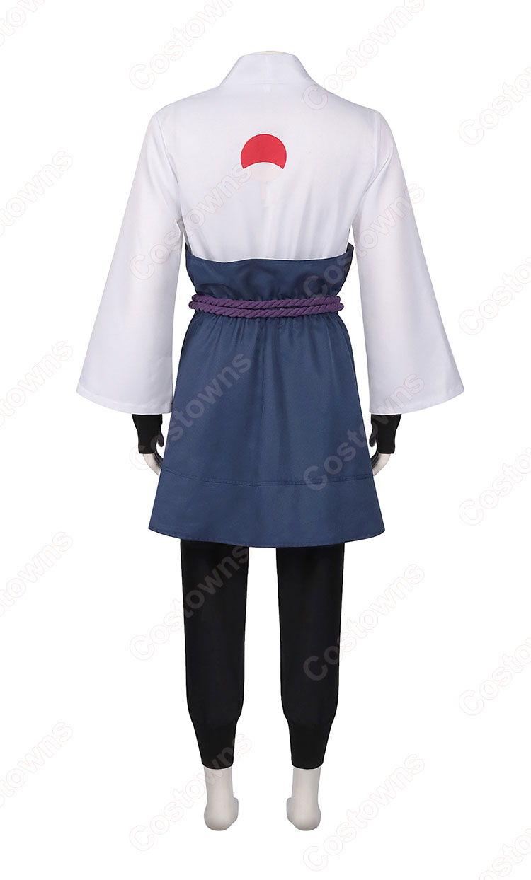 NARUTO -ナルト- うちはサスケ ナルトの親友 コスプレ衣装-3