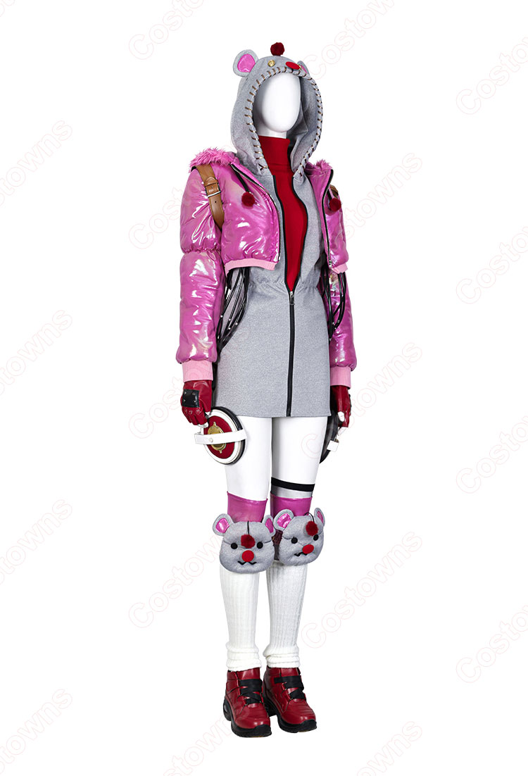 FF7 リバース × APEX モーグリ(ユフィ)×ワットソン コスプレ衣装-3