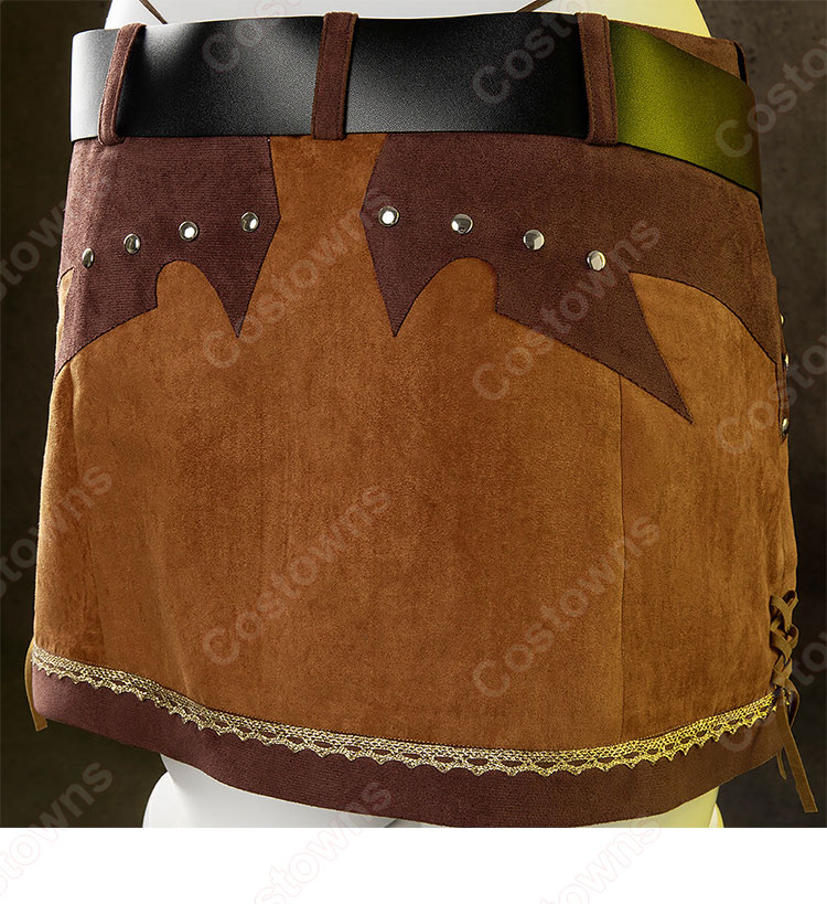 ファイナルファンタジーVII リバース ティファ・ロックハート ウェスタンガイド姿 コスプレ衣装-17